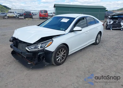 2019 Hyundai Sonata Se z USA, uszkodzony, nr VIN 5NPE24AF5KH802057